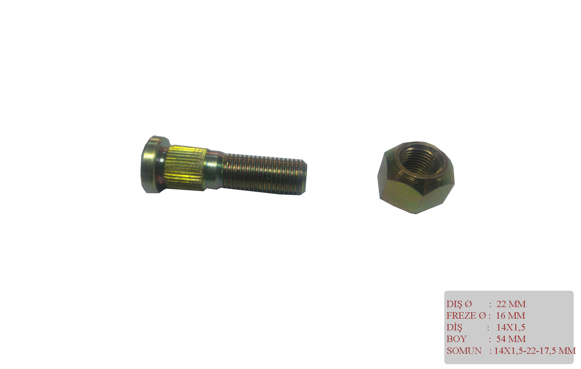 ARKA BİJON SOMUN TAKIMI TAİLİFT 3,0T / DAEWOO D30